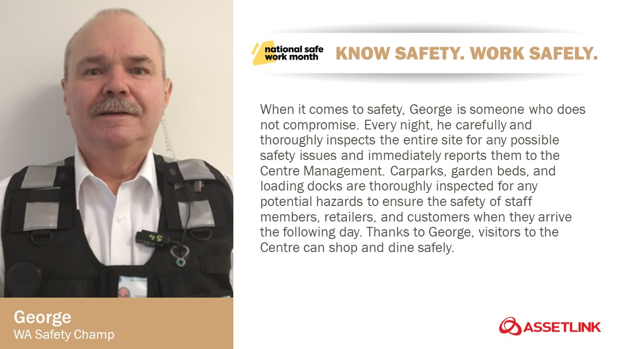 Safety Champ George