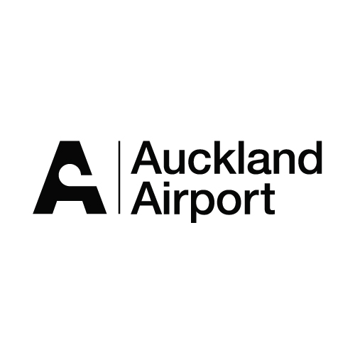 Auckland Airport logo BLK